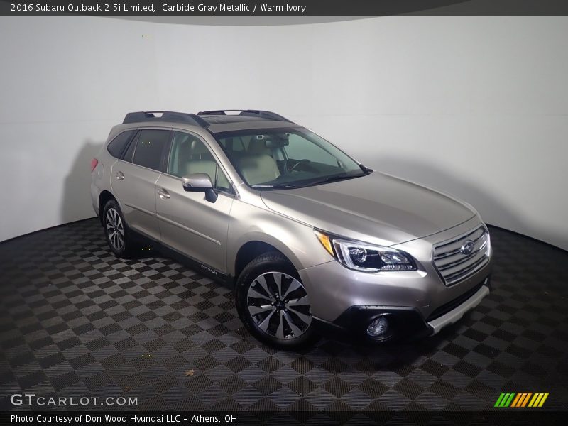 Front 3/4 View of 2016 Outback 2.5i Limited