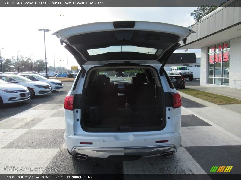 White Frost Tricoat / Jet Black 2018 GMC Acadia Denali