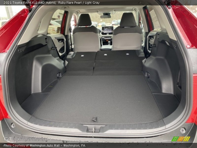  2021 RAV4 XLE AWD Hybrid Trunk