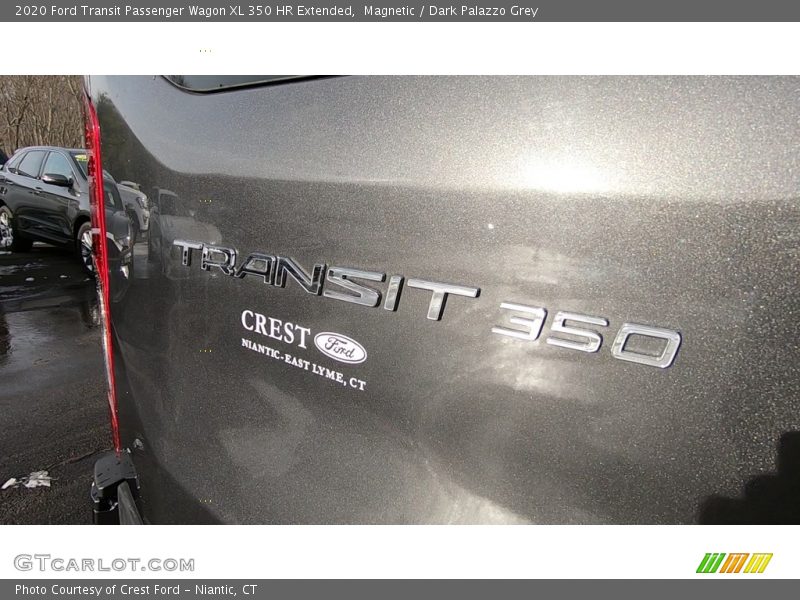 Magnetic / Dark Palazzo Grey 2020 Ford Transit Passenger Wagon XL 350 HR Extended