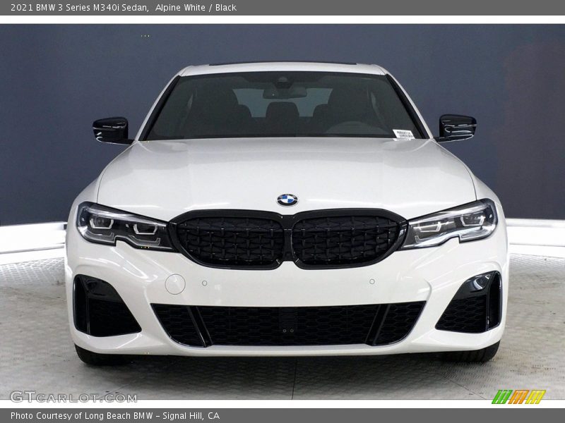 Alpine White / Black 2021 BMW 3 Series M340i Sedan