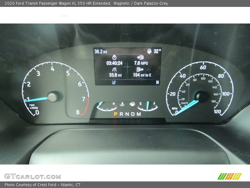  2020 Transit Passenger Wagon XL 350 HR Extended Passenger Wagon XL 350 HR Extended Gauges