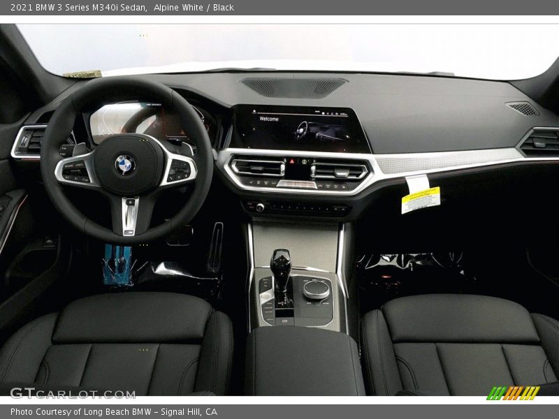Alpine White / Black 2021 BMW 3 Series M340i Sedan