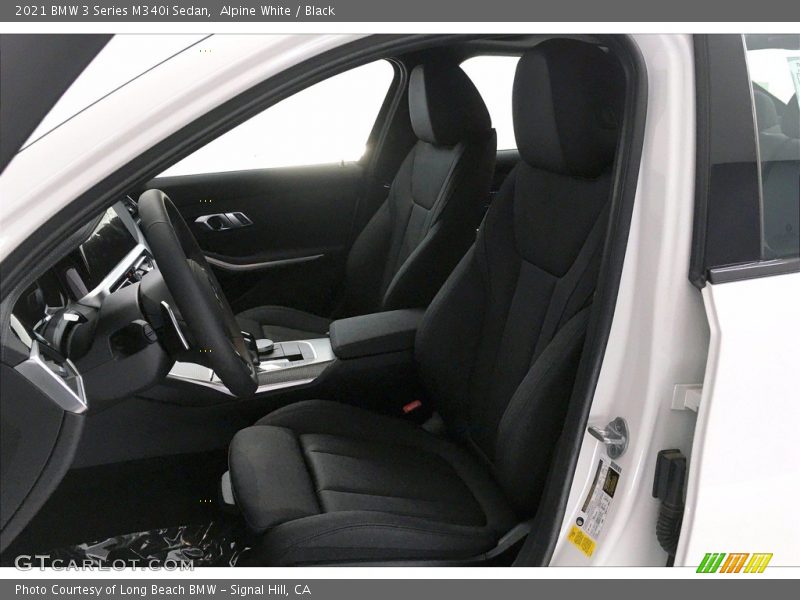 Alpine White / Black 2021 BMW 3 Series M340i Sedan
