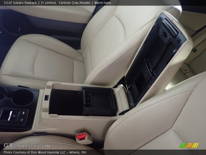 Carbide Gray Metallic / Warm Ivory 2016 Subaru Outback 2.5i Limited