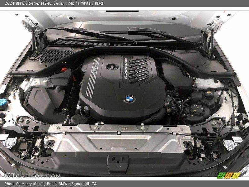 Alpine White / Black 2021 BMW 3 Series M340i Sedan