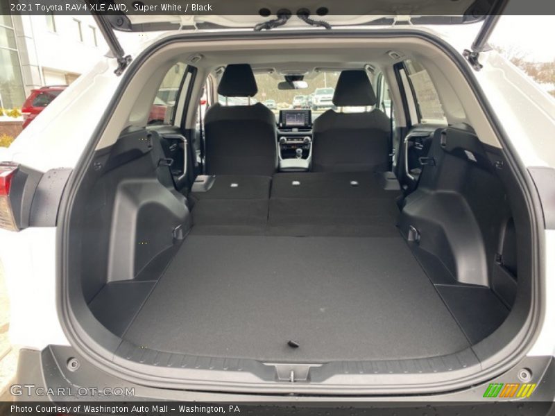 Super White / Black 2021 Toyota RAV4 XLE AWD