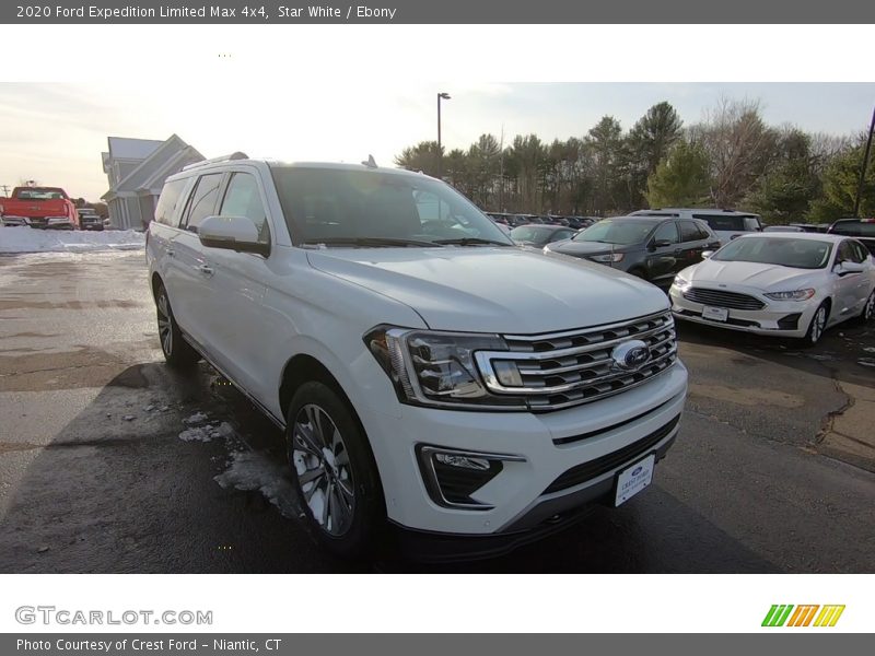 Star White / Ebony 2020 Ford Expedition Limited Max 4x4