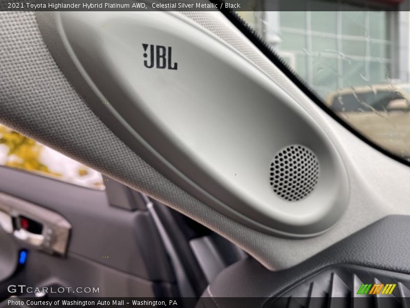 Celestial Silver Metallic / Black 2021 Toyota Highlander Hybrid Platinum AWD