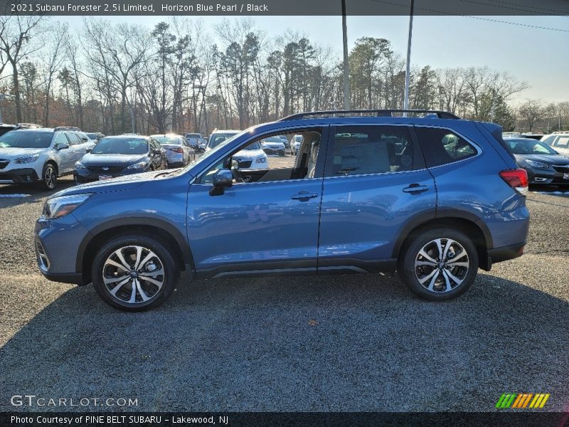 Horizon Blue Pearl / Black 2021 Subaru Forester 2.5i Limited