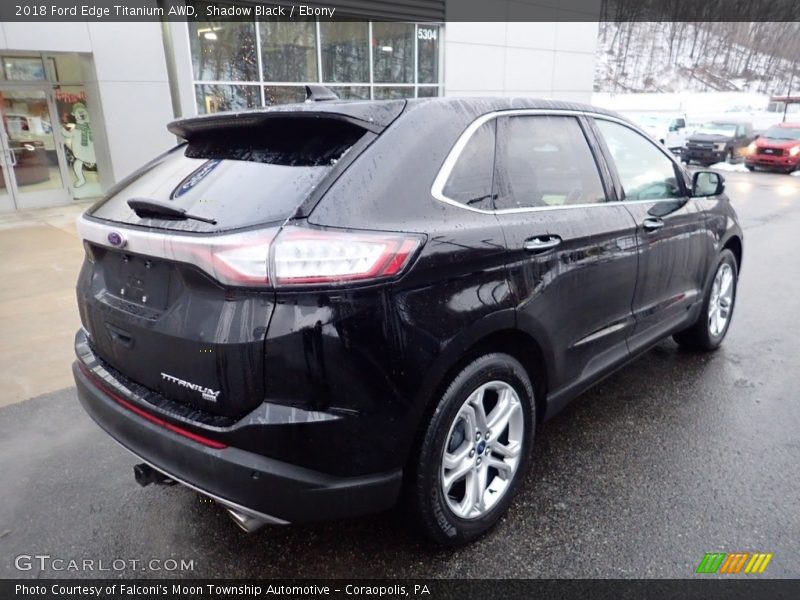 Shadow Black / Ebony 2018 Ford Edge Titanium AWD