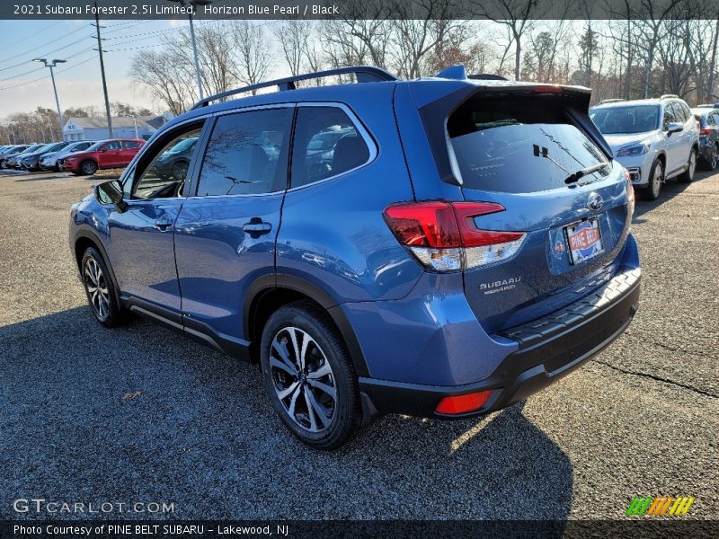 Horizon Blue Pearl / Black 2021 Subaru Forester 2.5i Limited