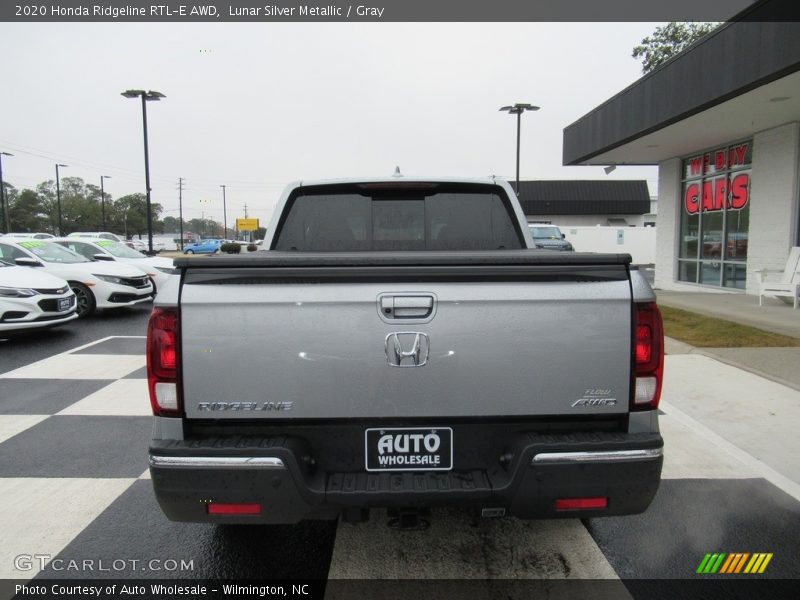 Lunar Silver Metallic / Gray 2020 Honda Ridgeline RTL-E AWD