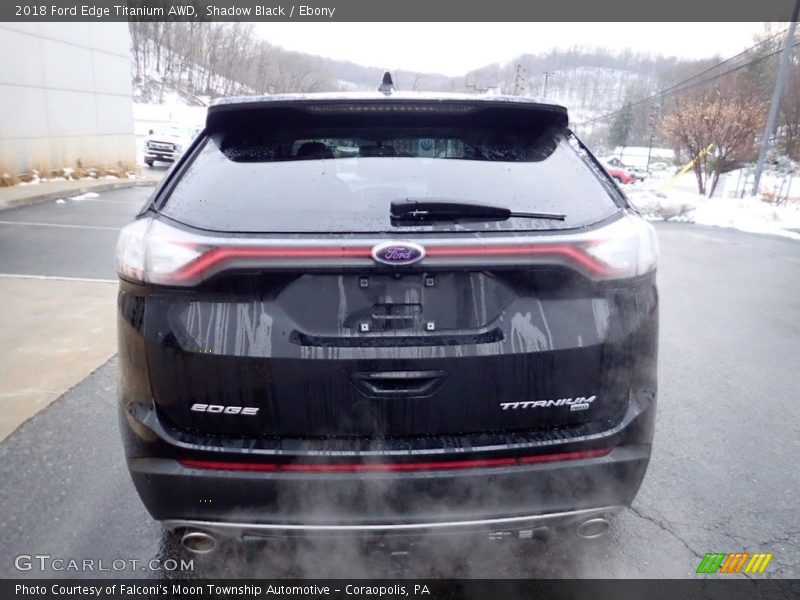 Shadow Black / Ebony 2018 Ford Edge Titanium AWD