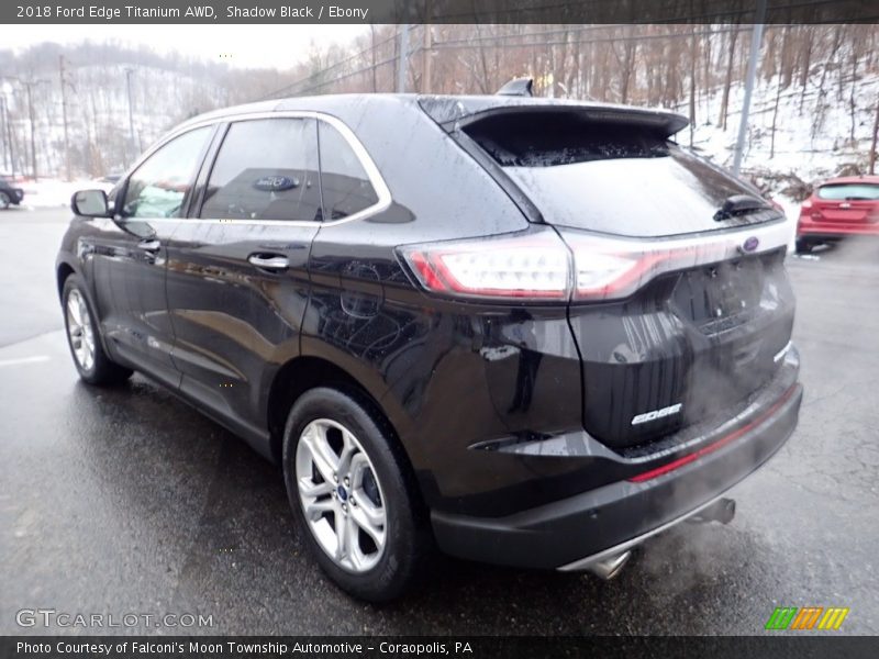 Shadow Black / Ebony 2018 Ford Edge Titanium AWD