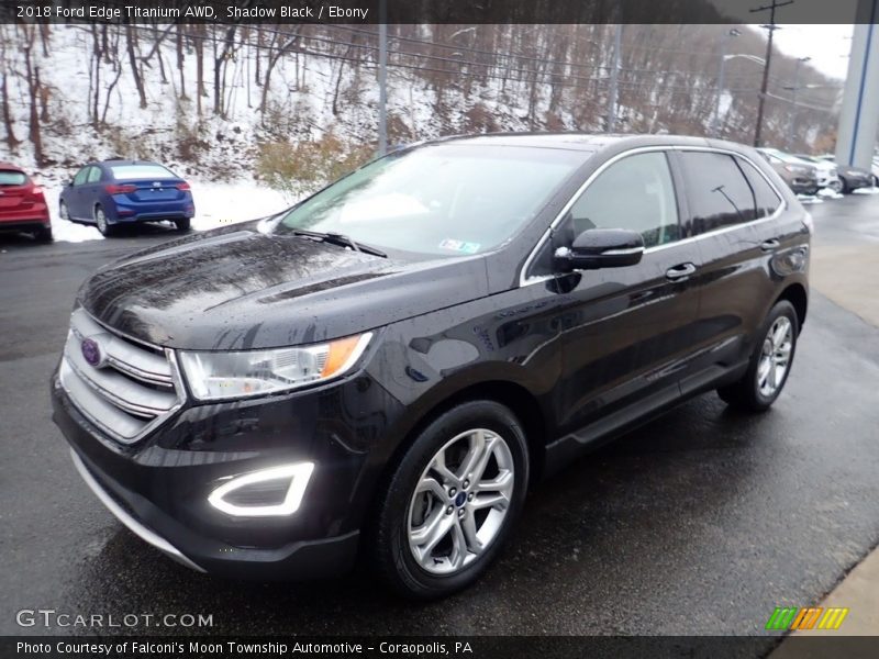 Shadow Black / Ebony 2018 Ford Edge Titanium AWD