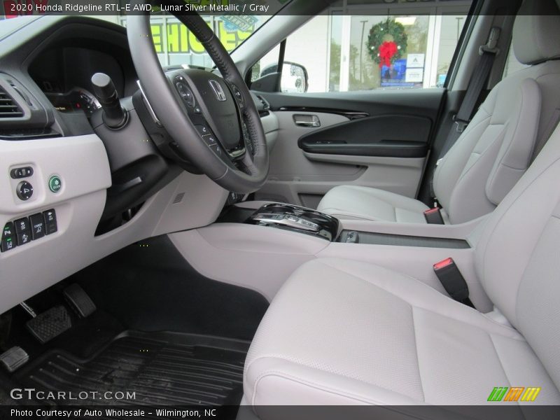 Lunar Silver Metallic / Gray 2020 Honda Ridgeline RTL-E AWD