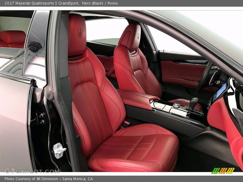 Nero (Black) / Rosso 2017 Maserati Quattroporte S GrandSport