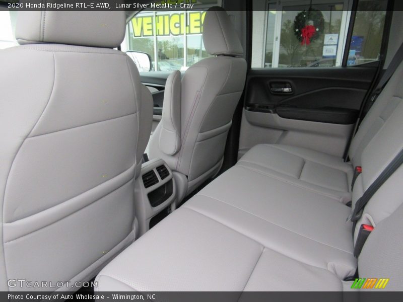 Lunar Silver Metallic / Gray 2020 Honda Ridgeline RTL-E AWD