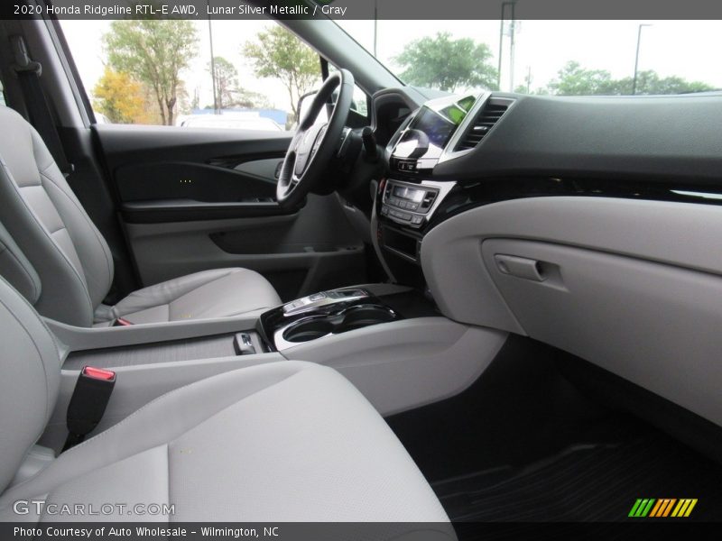 Lunar Silver Metallic / Gray 2020 Honda Ridgeline RTL-E AWD