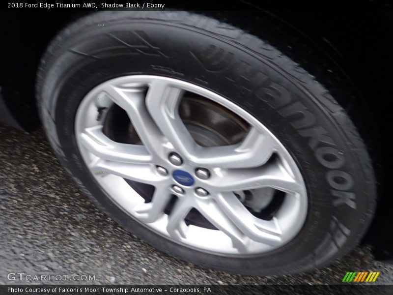 Shadow Black / Ebony 2018 Ford Edge Titanium AWD