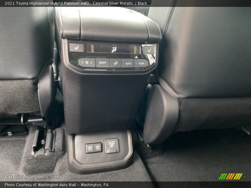 Celestial Silver Metallic / Black 2021 Toyota Highlander Hybrid Platinum AWD