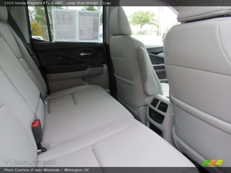 Lunar Silver Metallic / Gray 2020 Honda Ridgeline RTL-E AWD