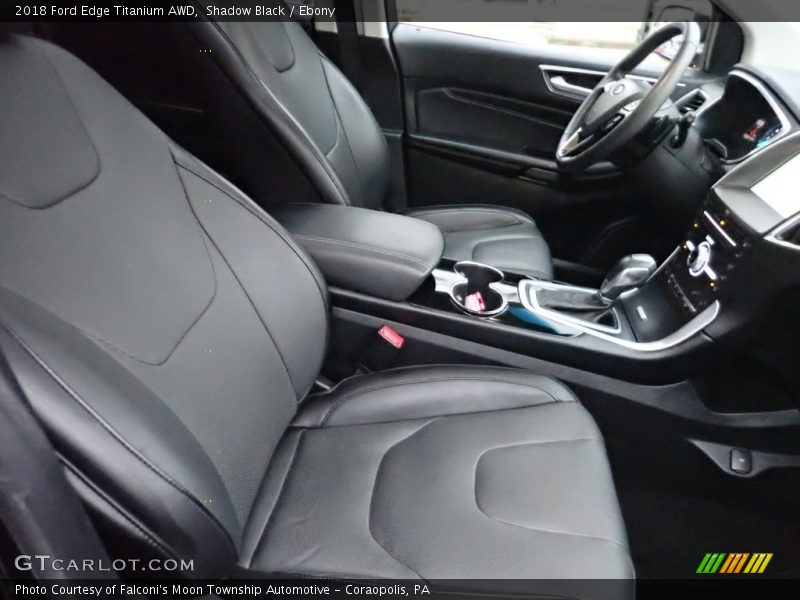 Shadow Black / Ebony 2018 Ford Edge Titanium AWD