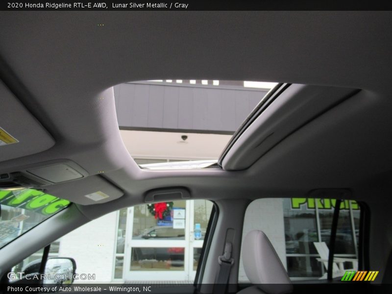 Lunar Silver Metallic / Gray 2020 Honda Ridgeline RTL-E AWD