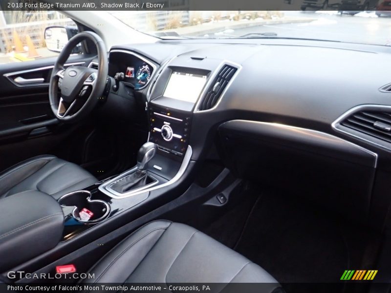 Shadow Black / Ebony 2018 Ford Edge Titanium AWD
