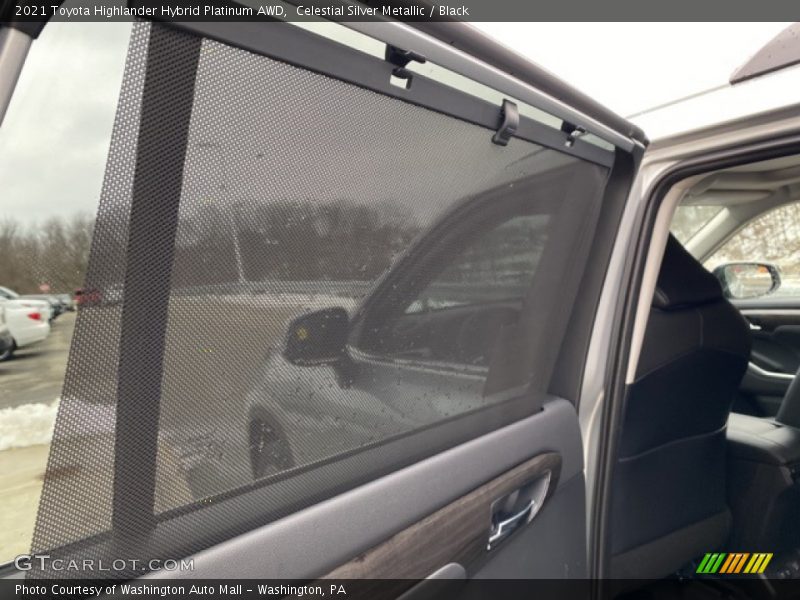Celestial Silver Metallic / Black 2021 Toyota Highlander Hybrid Platinum AWD