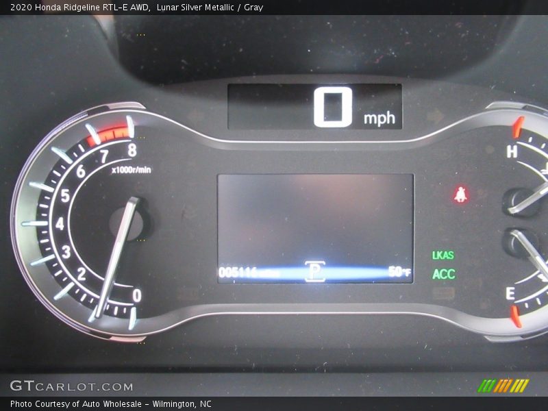 Lunar Silver Metallic / Gray 2020 Honda Ridgeline RTL-E AWD