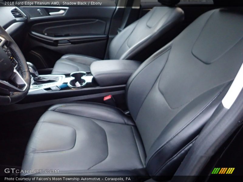 Shadow Black / Ebony 2018 Ford Edge Titanium AWD