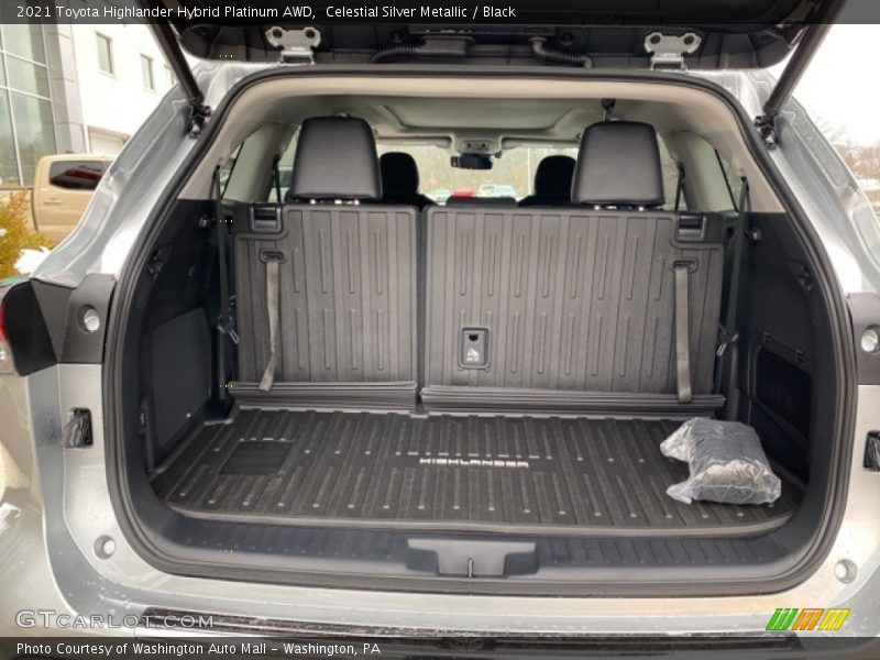  2021 Highlander Hybrid Platinum AWD Trunk