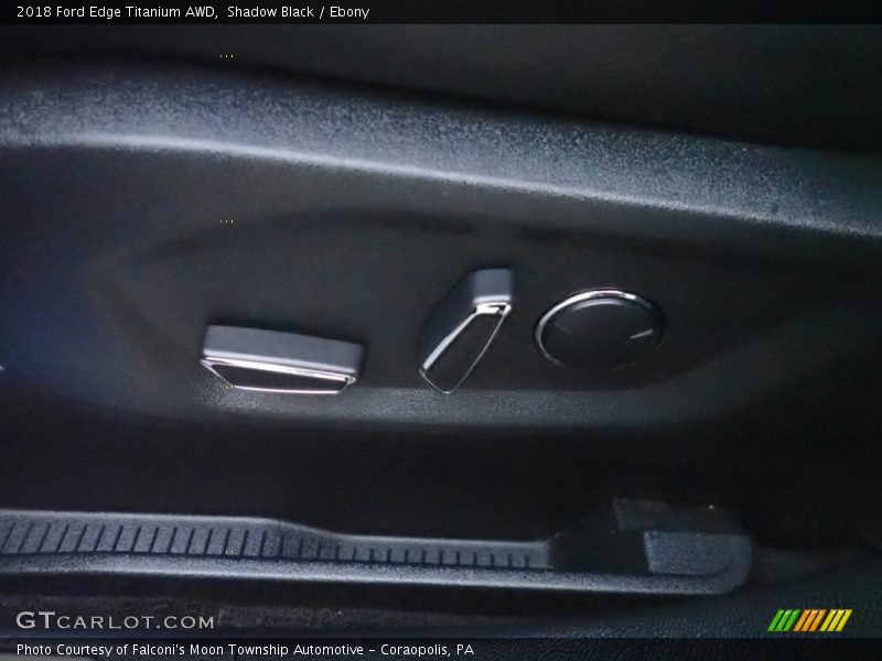 Shadow Black / Ebony 2018 Ford Edge Titanium AWD