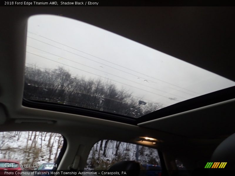 Shadow Black / Ebony 2018 Ford Edge Titanium AWD