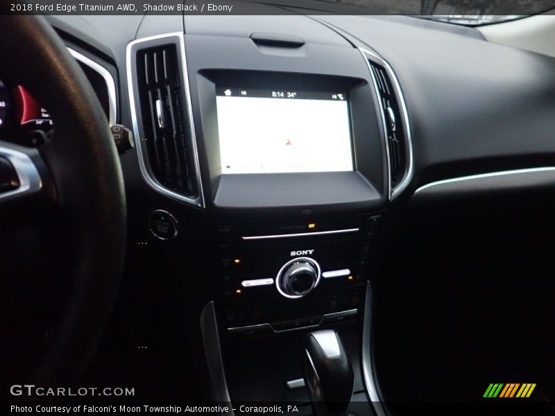 Shadow Black / Ebony 2018 Ford Edge Titanium AWD