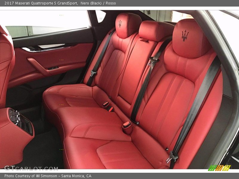 Rear Seat of 2017 Quattroporte S GrandSport