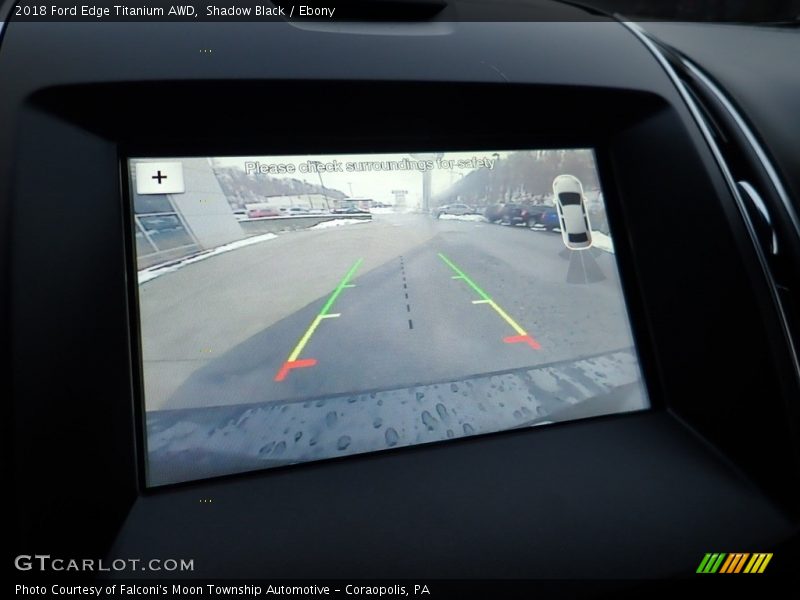 Shadow Black / Ebony 2018 Ford Edge Titanium AWD