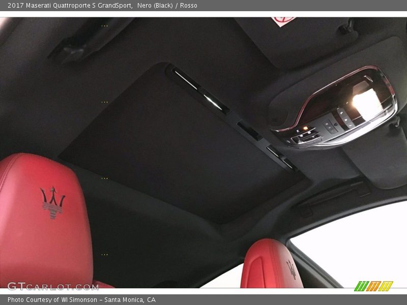 Nero (Black) / Rosso 2017 Maserati Quattroporte S GrandSport