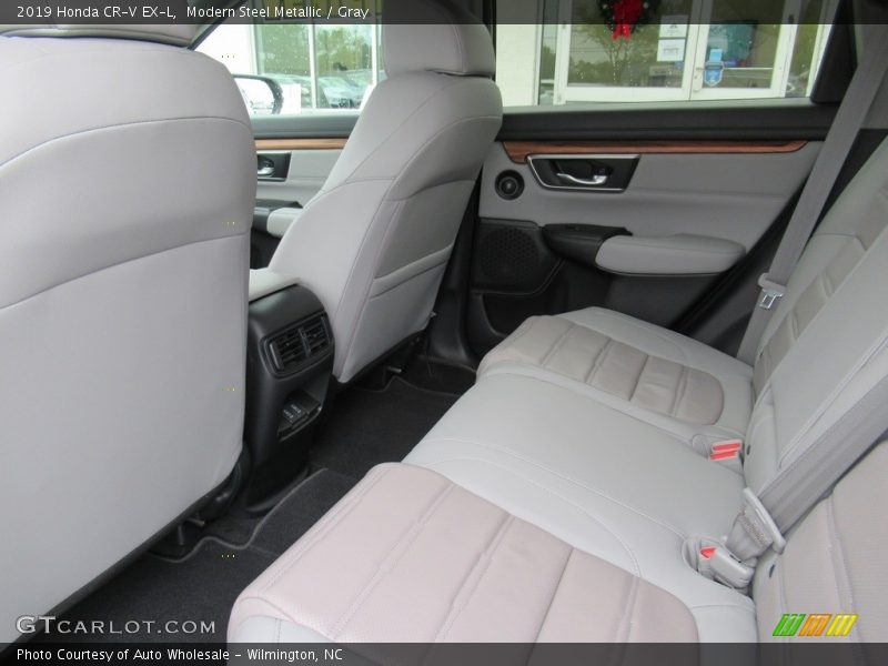Modern Steel Metallic / Gray 2019 Honda CR-V EX-L