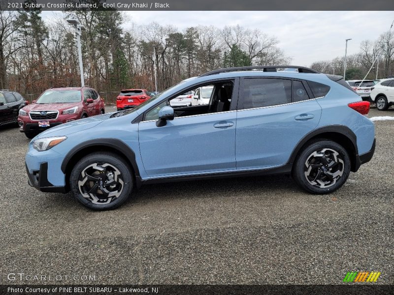 Cool Gray Khaki / Black 2021 Subaru Crosstrek Limited