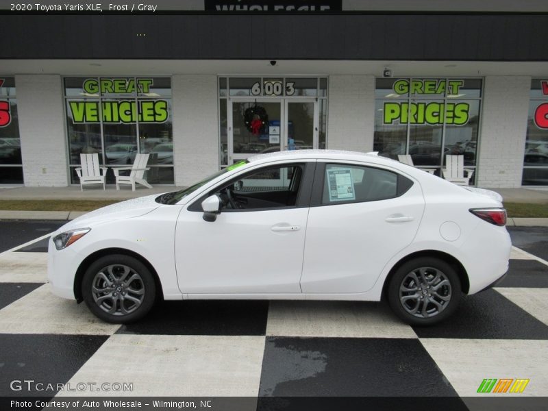 Frost / Gray 2020 Toyota Yaris XLE