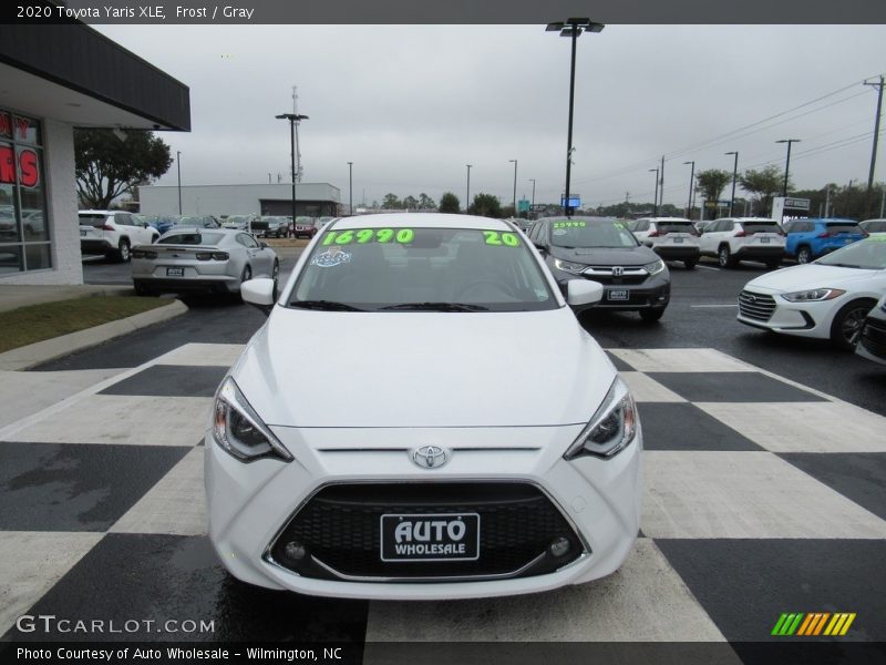 Frost / Gray 2020 Toyota Yaris XLE