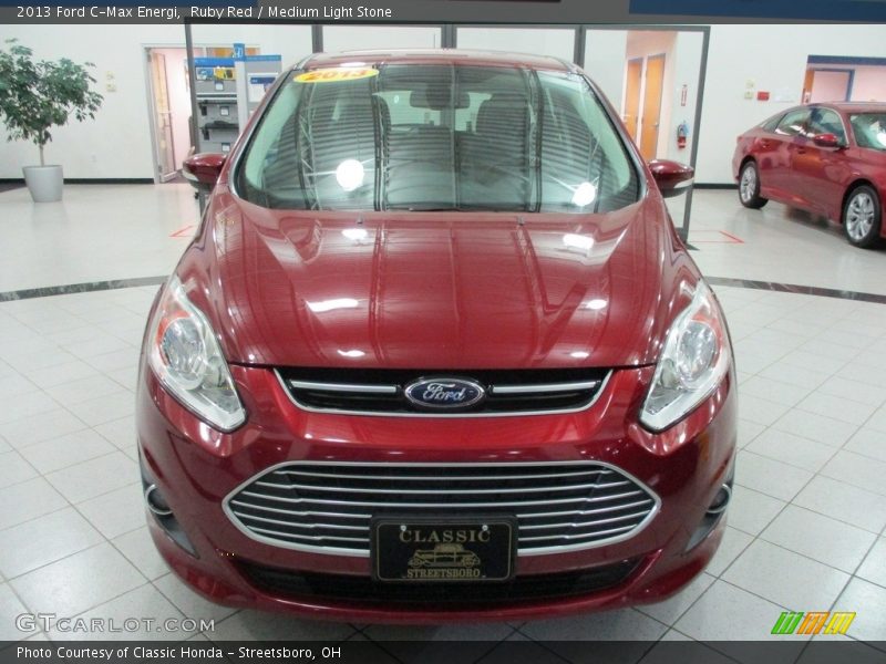 Ruby Red / Medium Light Stone 2013 Ford C-Max Energi