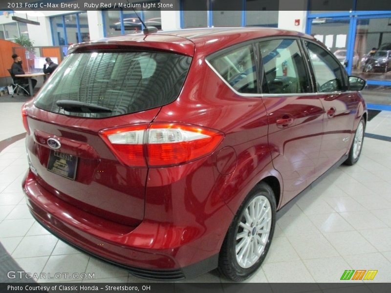 Ruby Red / Medium Light Stone 2013 Ford C-Max Energi