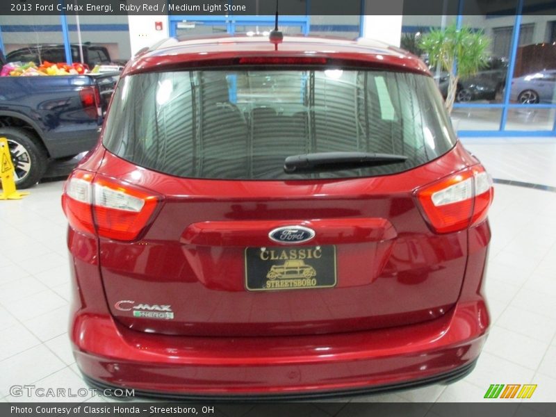 Ruby Red / Medium Light Stone 2013 Ford C-Max Energi