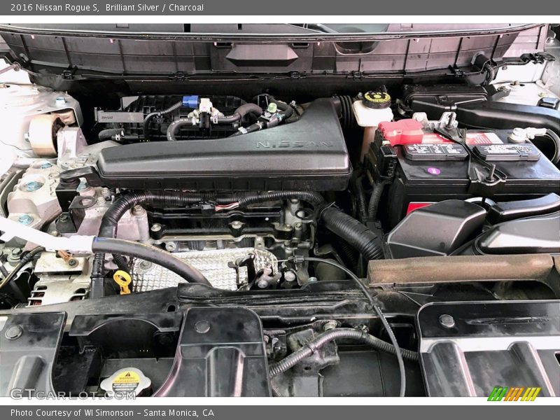  2016 Rogue S Engine - 2.5 Liter DOHC 16-Valve CVTCS 4 Cylinder