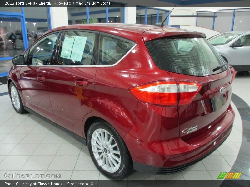 Ruby Red / Medium Light Stone 2013 Ford C-Max Energi