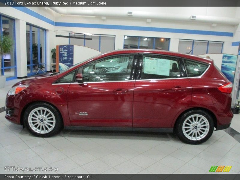 Ruby Red / Medium Light Stone 2013 Ford C-Max Energi